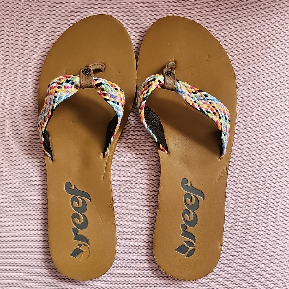 Reef Women's Colorful Braided Sandals